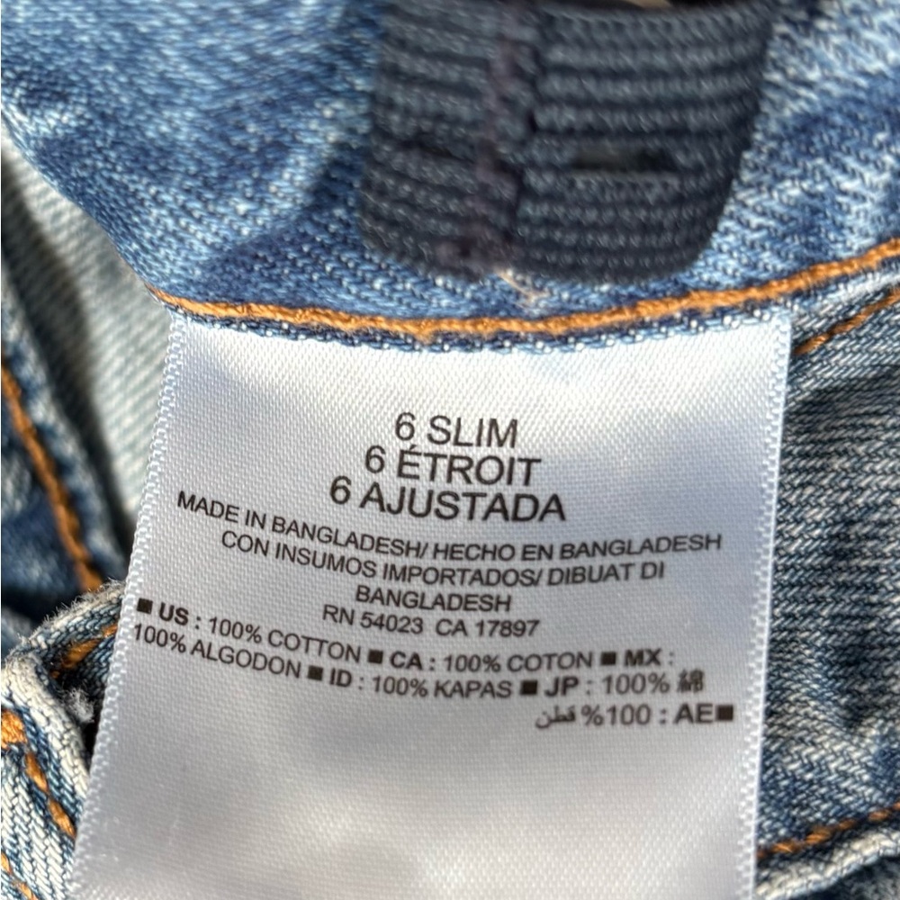 Slim Fit Blue Jeans